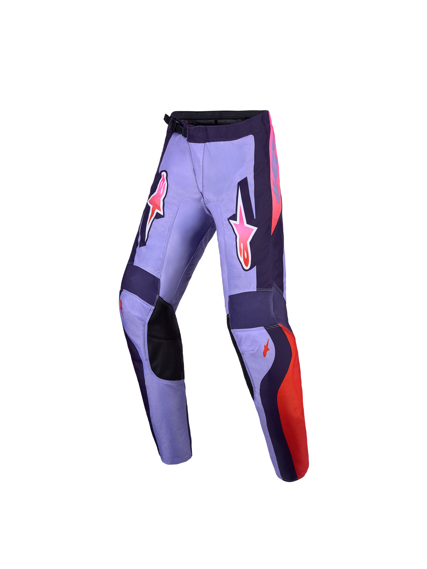 Youth Fluid Hunt Broek Licht Violet Diep Paars Roze Fluo