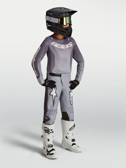 Alpinestars Jeugd Fluid Amber Broek 2027 Graystone Cold Gr Light Lilac