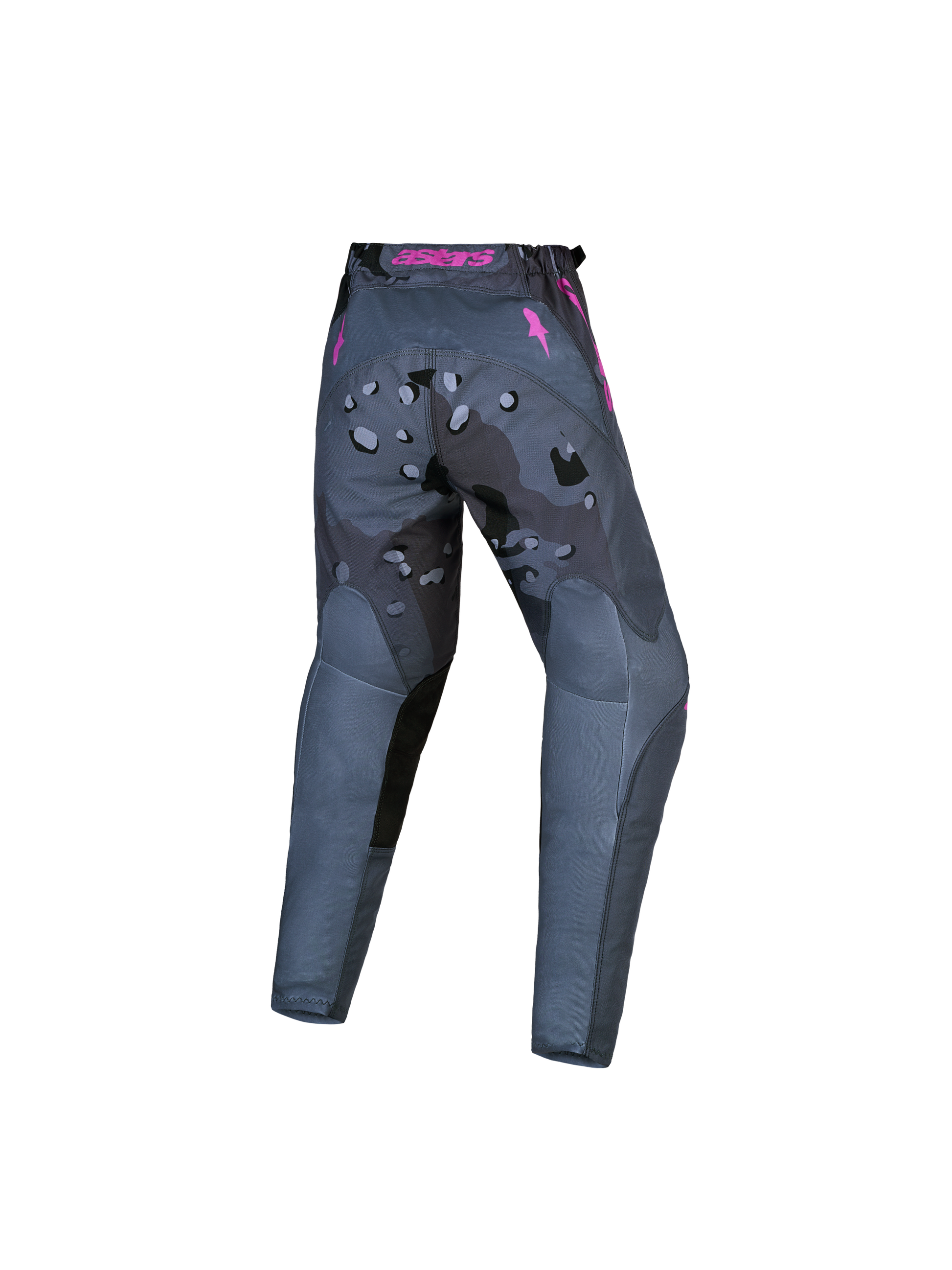 Alpinestars Jeugd Fluid Lone Broek 2027 Grijs Camo Paars