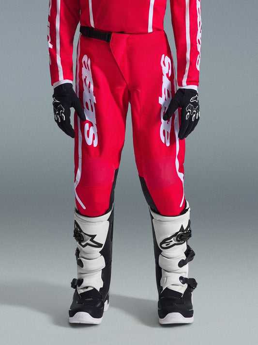 Alpinestars Youth Fluid Apex Pants 2026 Red White - MxProStoreParts