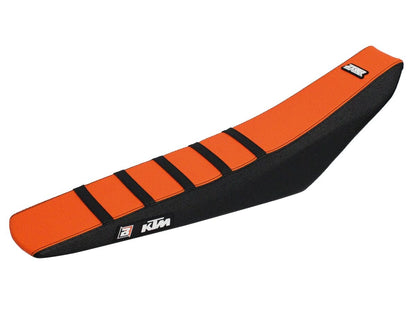 BLACKBIRD RACING Zebra zadelhoes zwart/oranje — voor o.a. KTM EXC 150 TBI (2024–2025) - MxProStoreParts