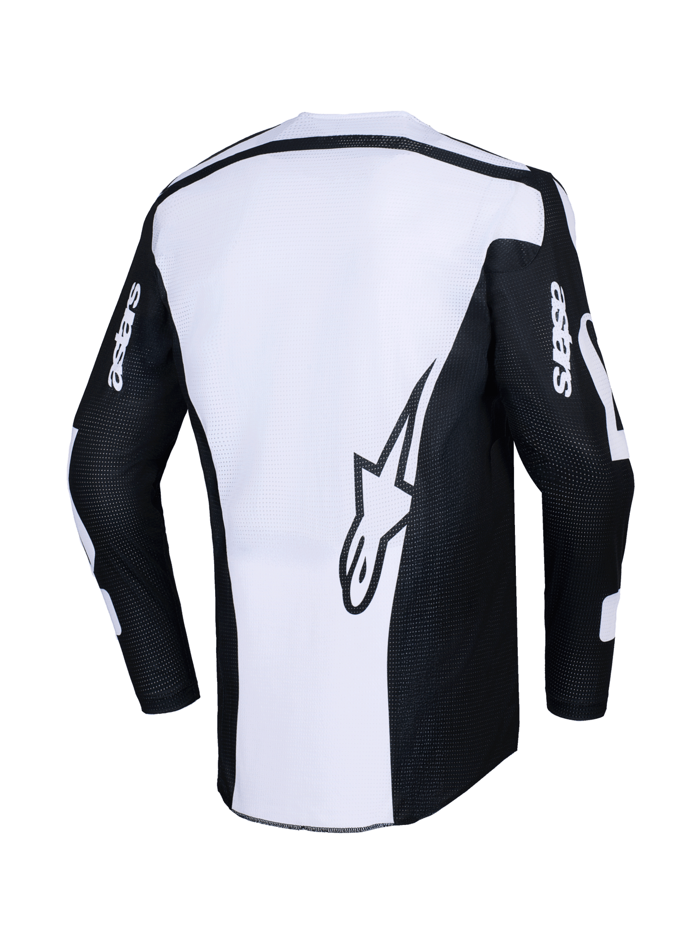 Alpinestars Racer Air Riway Trikot 2026 Langarm Schwarz - Weiß - MxProStoreParts