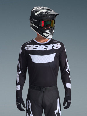 Alpinestars Racer Air Riway 2026 Long-Sleeve Black-White Jersey