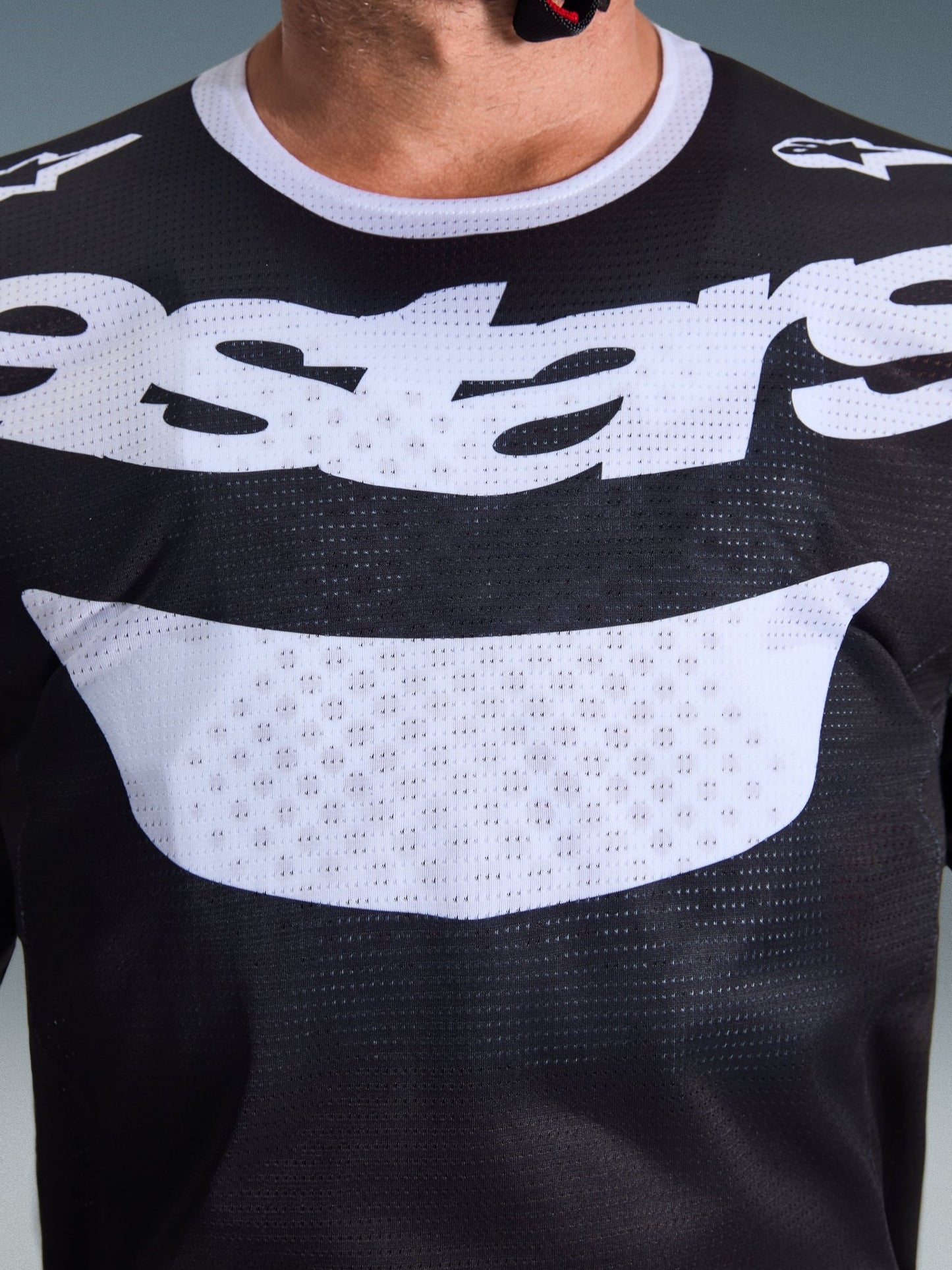 Alpinestars Racer Air Riway Jersey 2026 Lange Ärmel Schwarz - Weiß - MxProStoreParts