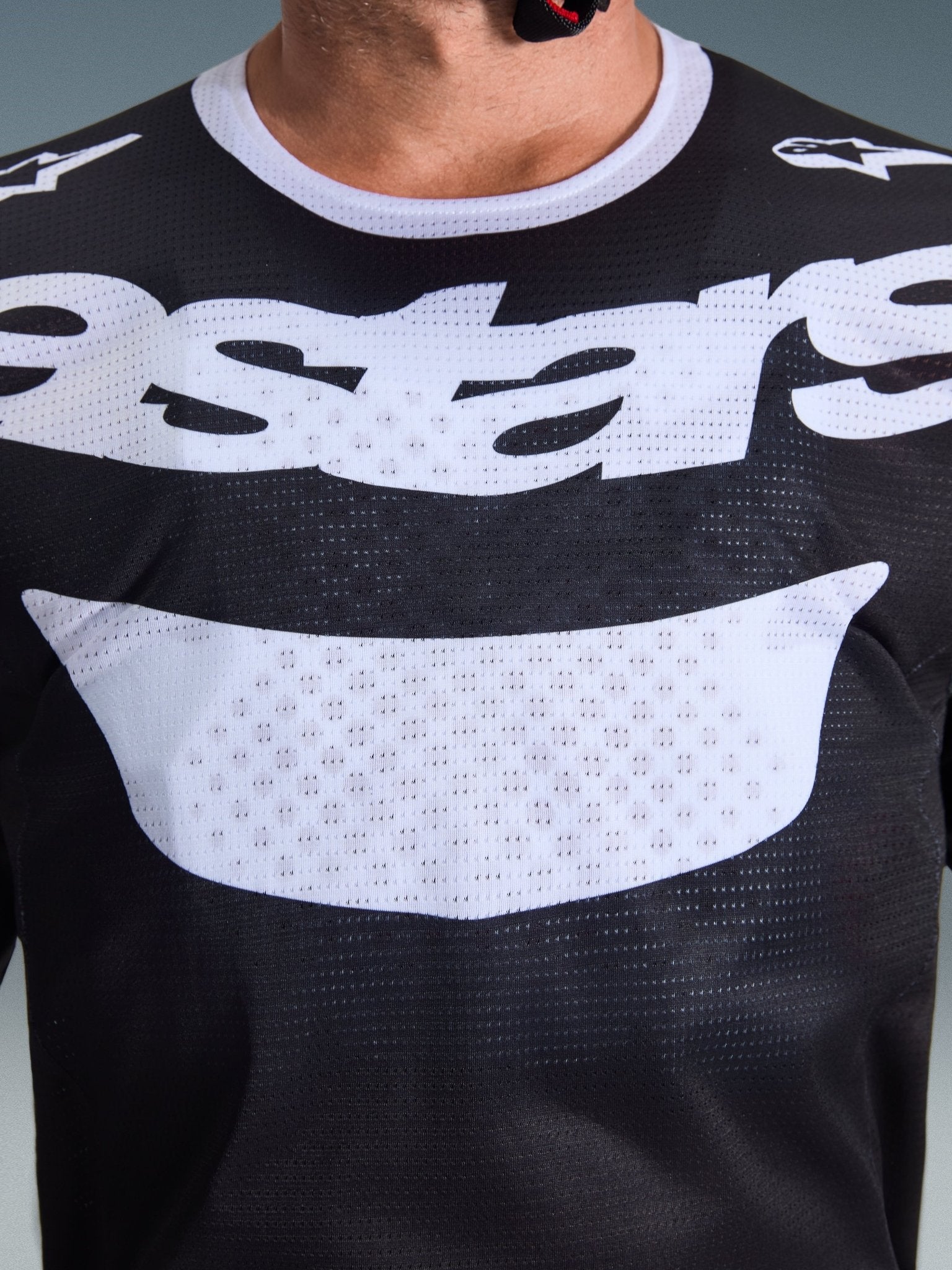 Alpinestars Racer Air Riway Jersey 2026 Lange Ärmel Schwarz - Weiß - MxProStoreParts
