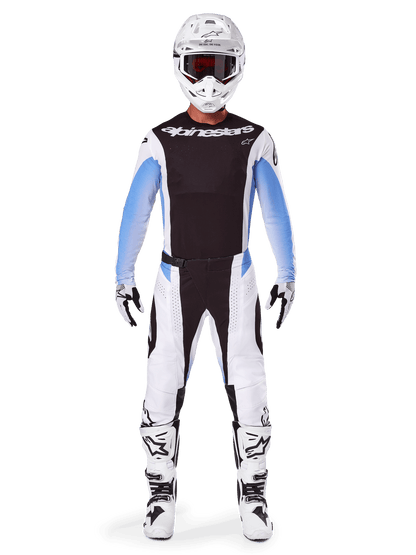 Alpinestars Techstar Melt Motocross-Jersey Schwarz Blau 2025 - MxProStoreParts