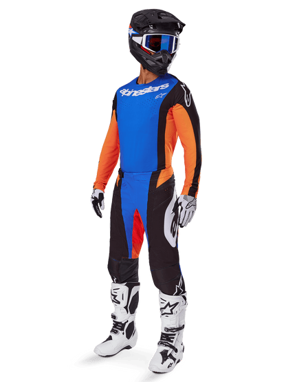 Alpinestars Techstar Melt Trikot 2025 Orange Blau - MxProStoreParts