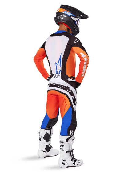 Alpinestars Techstar Melt Jersey 2025 Orange Blau - MxProStoreParts