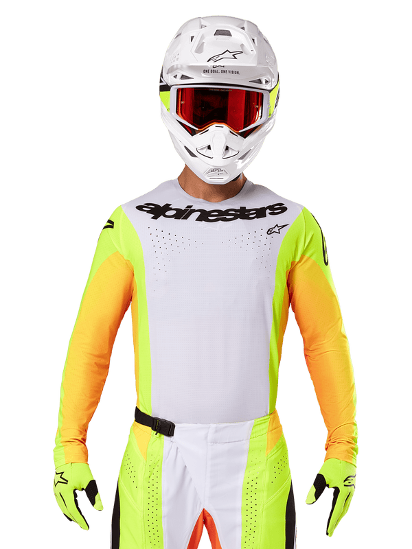 Alpinestars Techstar Melt Trikot 2025 Neon Gelb Schwarz - MxProStoreParts