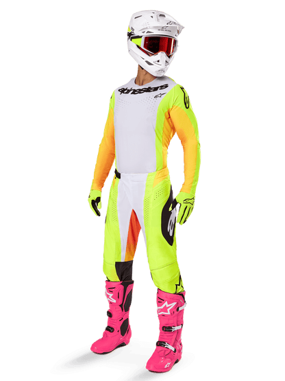 Alpinestars Techstar Melt Trikot 2025 Neon Gelb Schwarz - MxProStoreParts