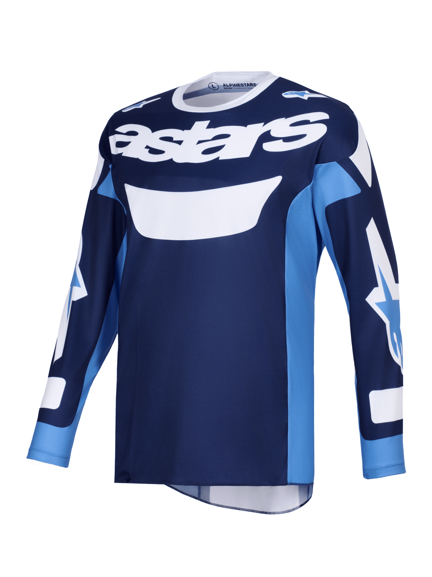Alpinestars Racer Riway Motocross-Trikot UCLA Blau Weiß - MxProStoreParts