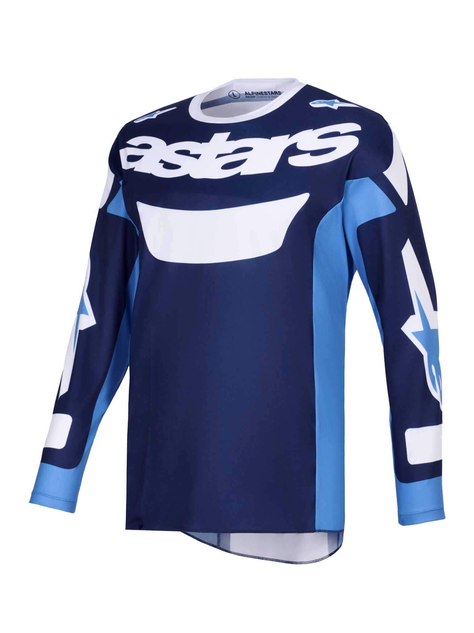 Alpinestars Racer Riway Motocross-Trikot UCLA Blau Weiß - MxProStoreParts