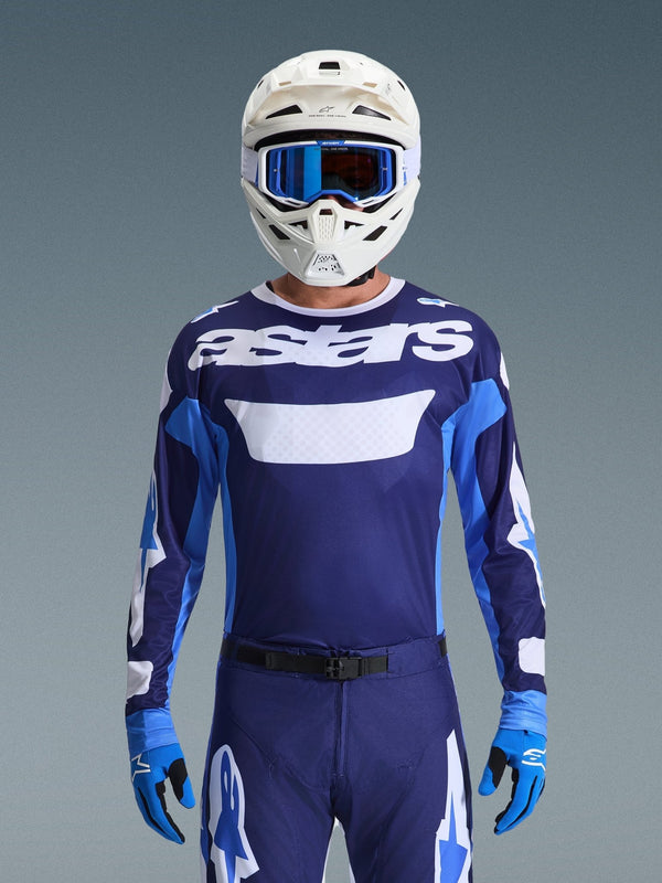 Alpinestars Racer Riway Motocross-Trikot UCLA Blau Weiß - MxProStoreParts