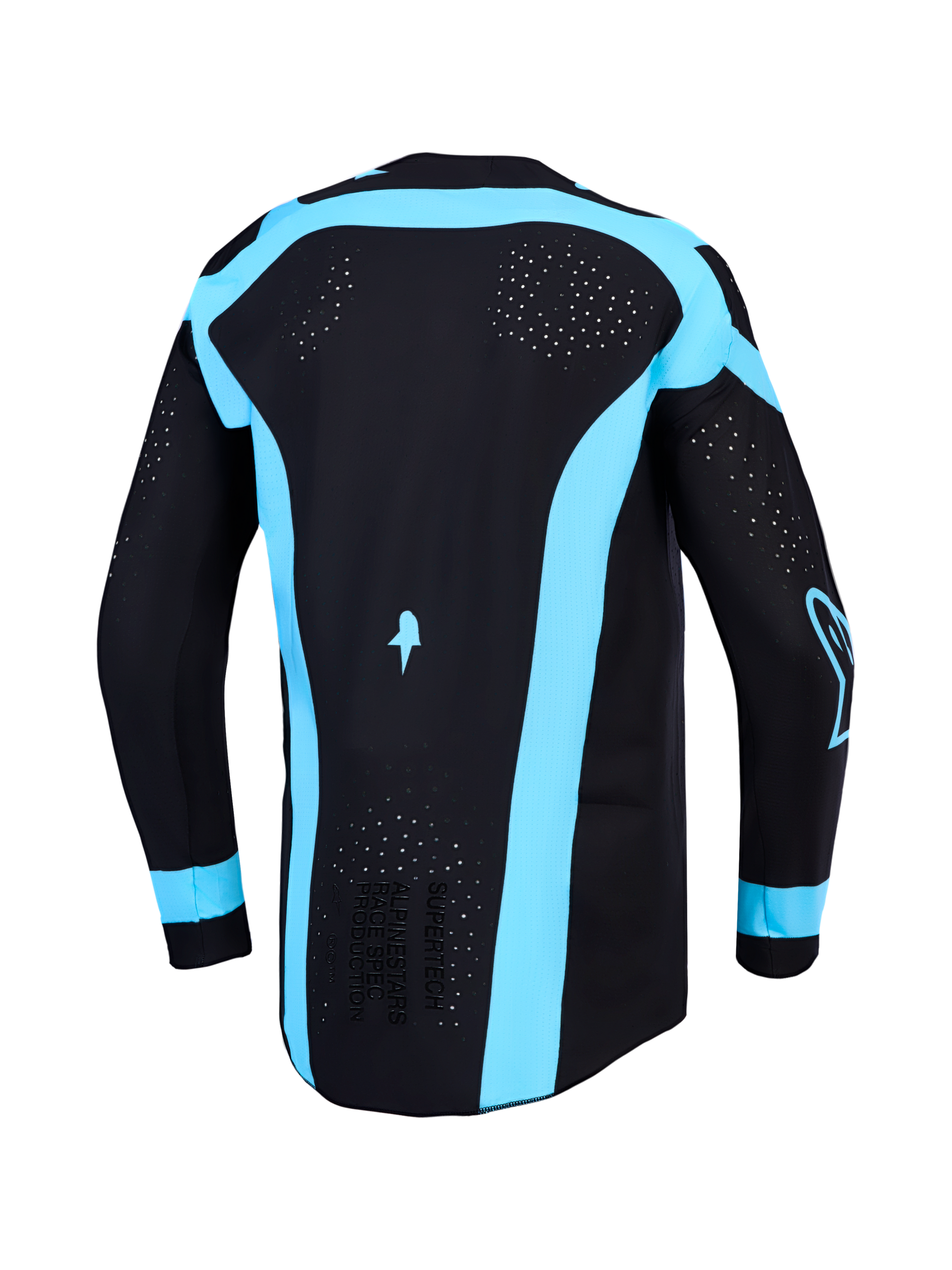 Alpinestars Supertech Vesta Jersey 2027 Zwart Turquoise