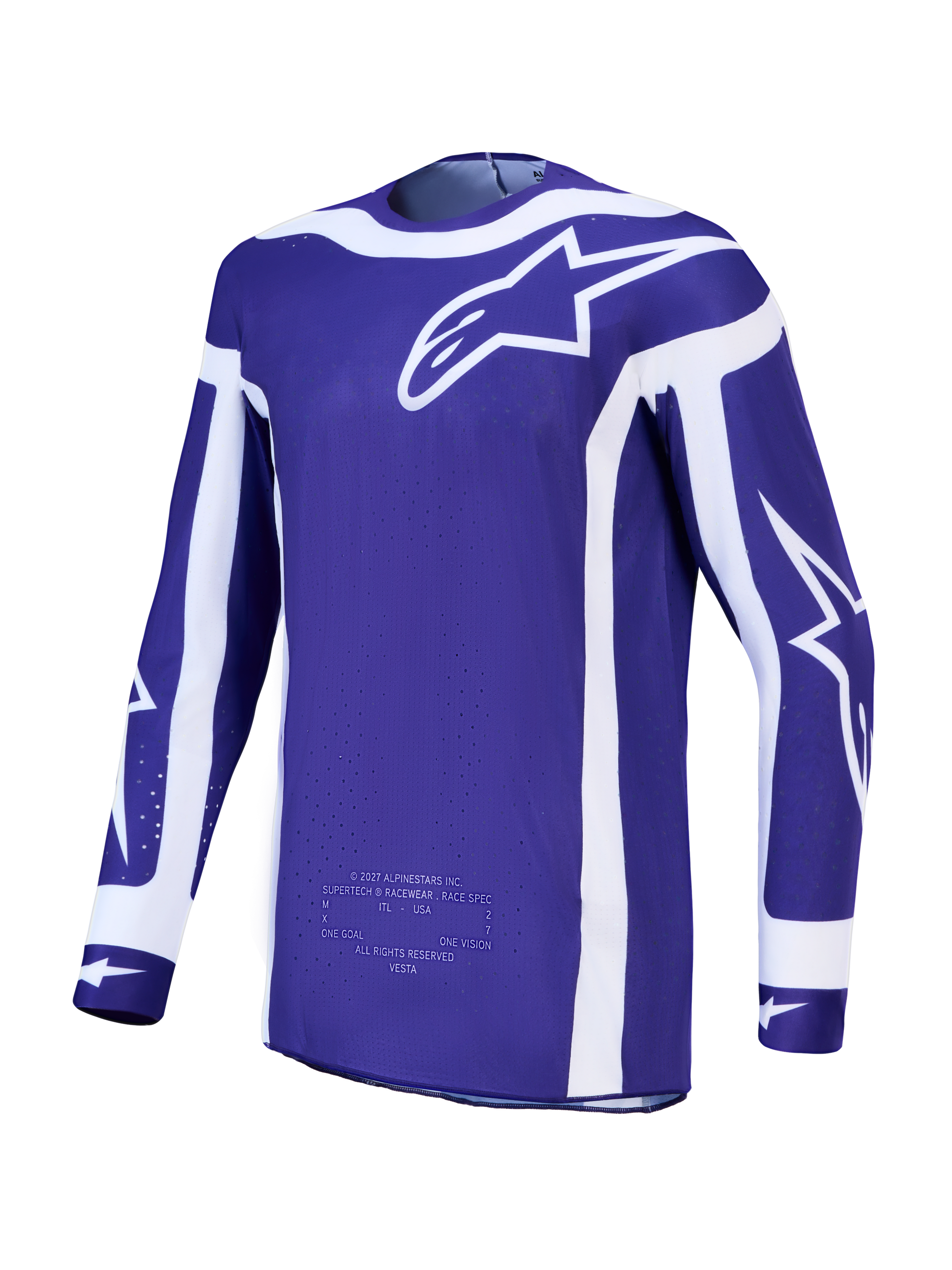 Alpinestars Supertech Vesta Jersey 2027 Deep Blue Wit