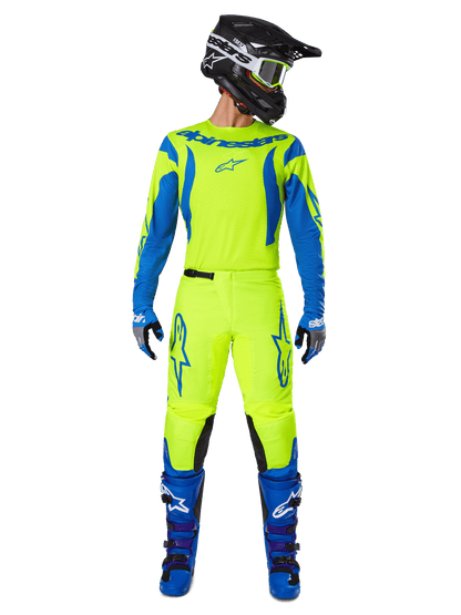 Alpinestars Fluid Haul Trikot 2025 Leuchtgelb Blau - MxProStoreParts