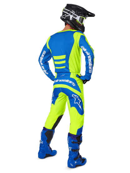 Alpinestars Fluid Haul Jersey 2025 Gelb Fluo Blau - MxProStoreParts