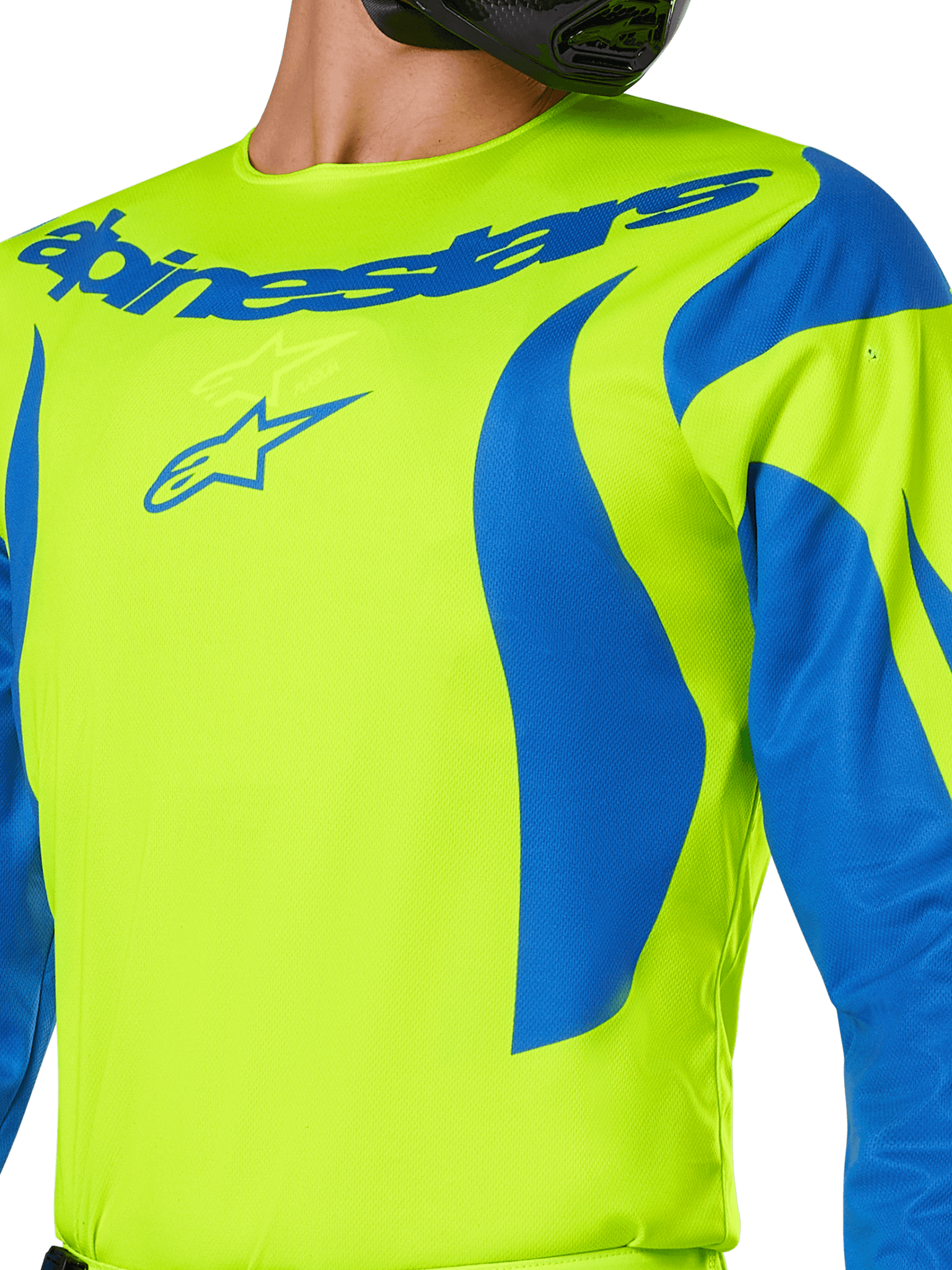 Alpinestars Fluid Haul Trikot 2025 Leuchtgelb Blau - MxProStoreParts