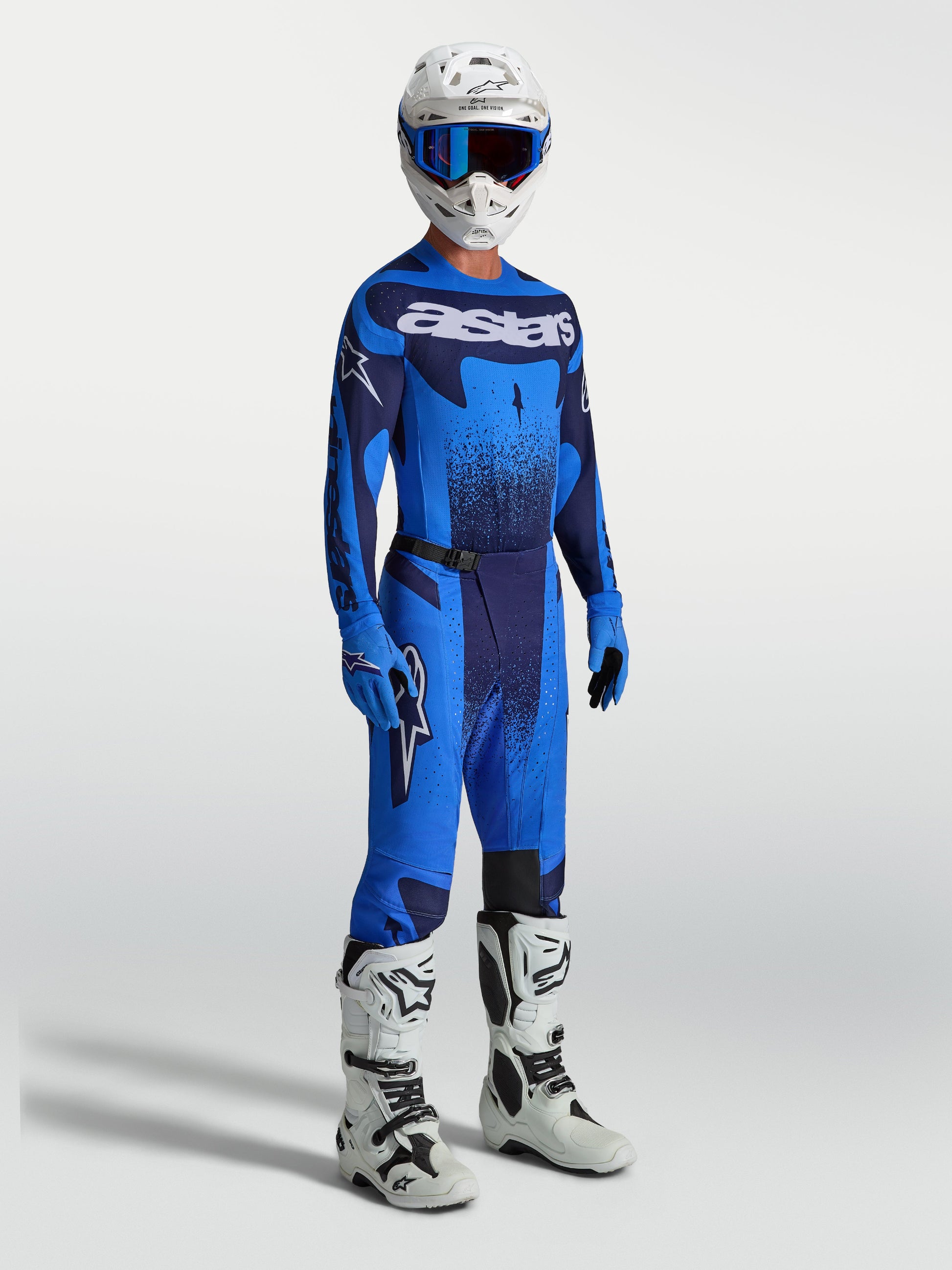 Alpinestars Techstar Swan Jersey 2027 Ucla Blauw Diepblauw