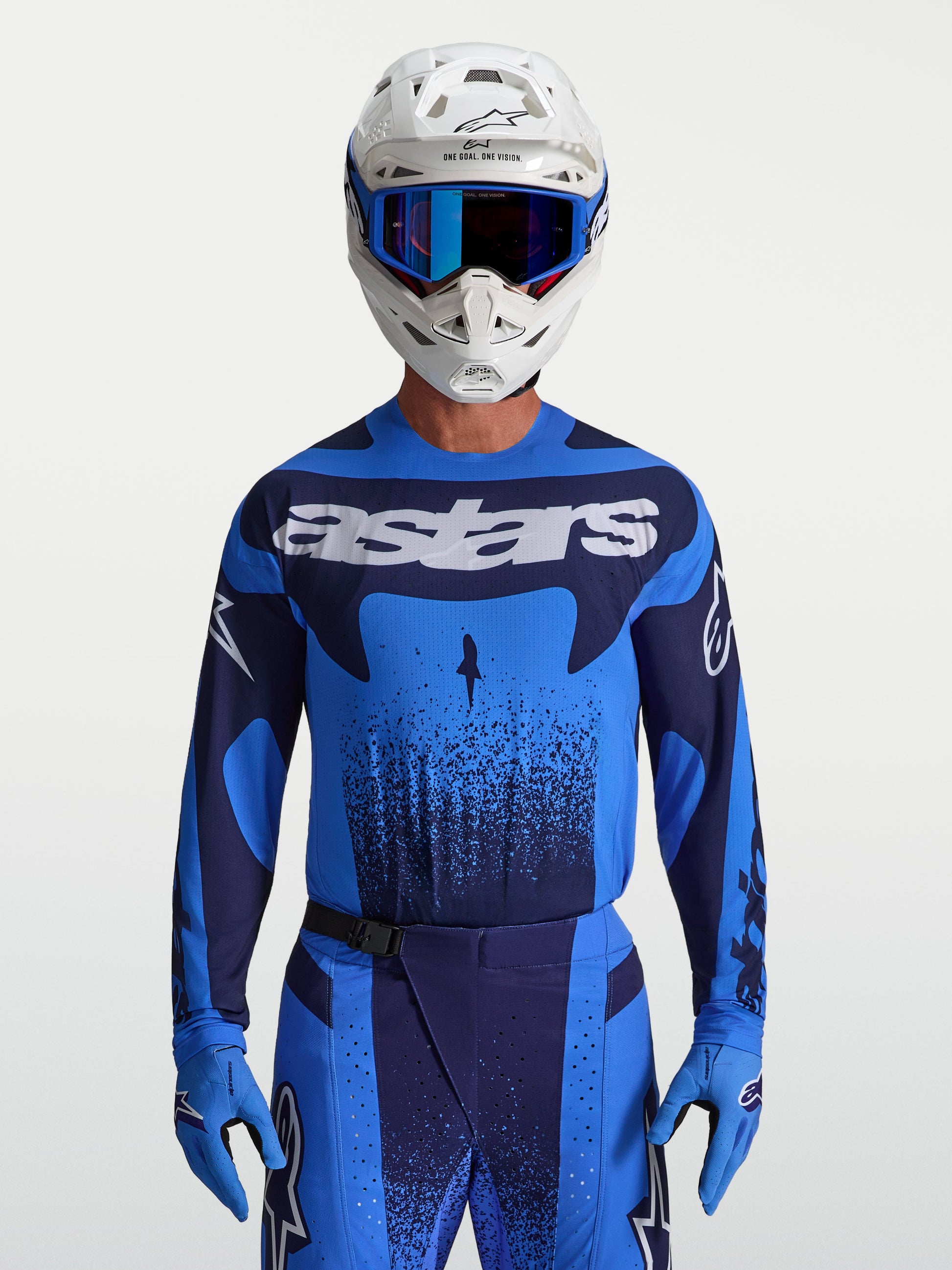 Alpinestars Techstar Swan Jersey 2027 Ucla Blauw Diepblauw
