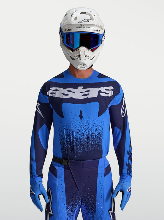 Alpinestars Techstar Swan Jersey 2027 Ucla Blauw Diepblauw - MxProStoreParts