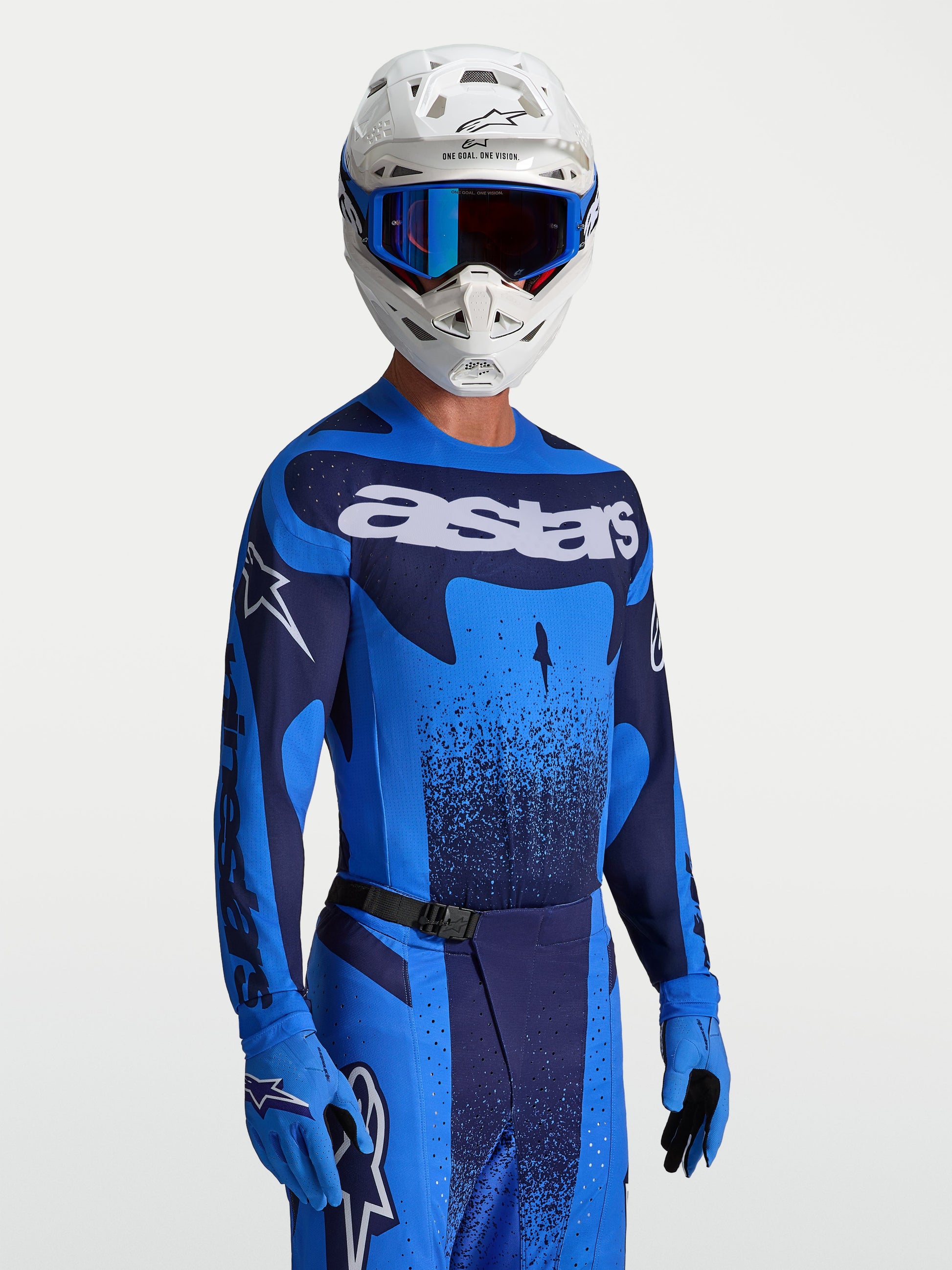 Alpinestars Techstar Swan Jersey 2027 Ucla Blauw Diepblauw