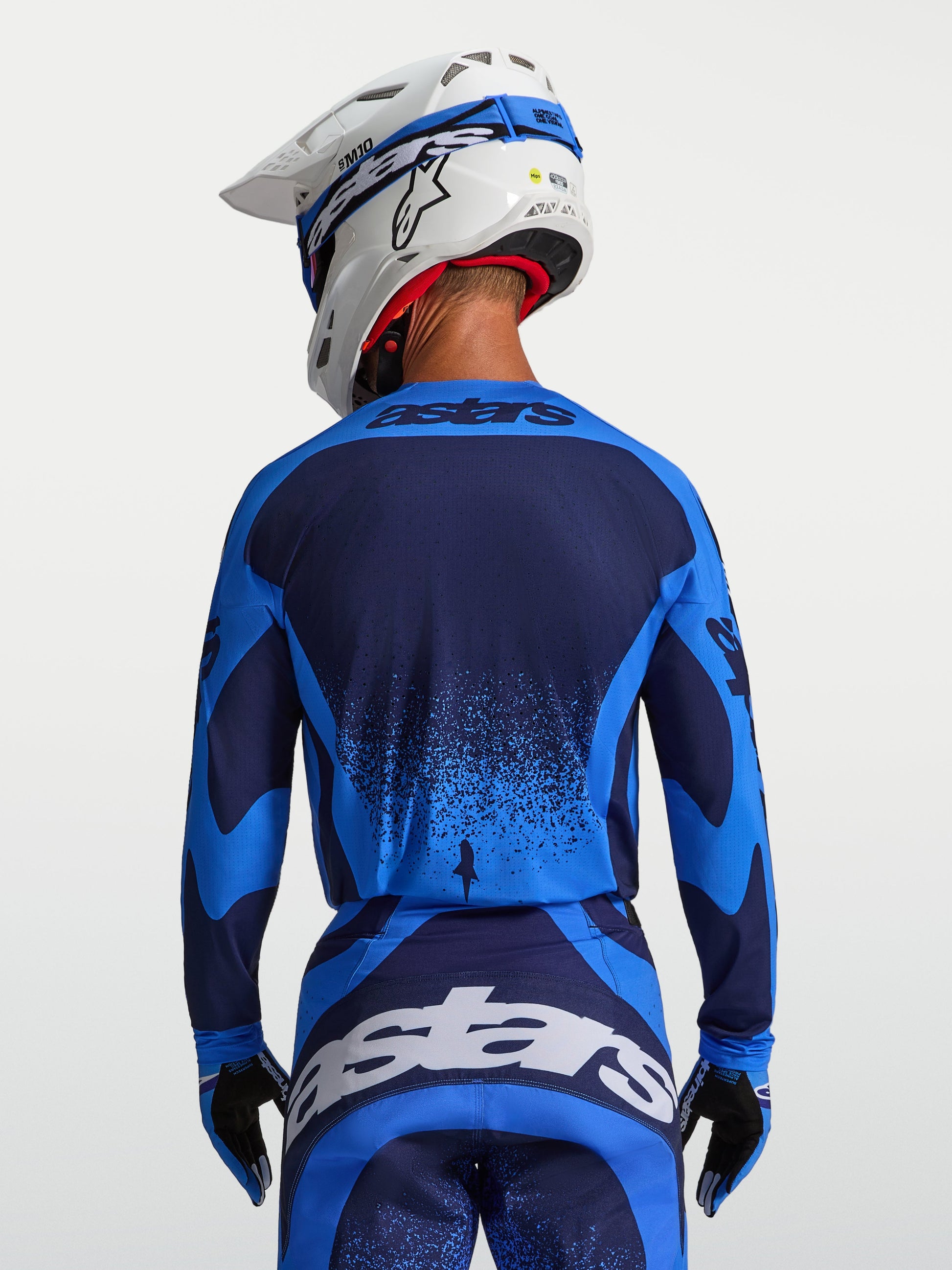 Alpinestars Techstar Swan Jersey 2027 Ucla Blauw Diepblauw