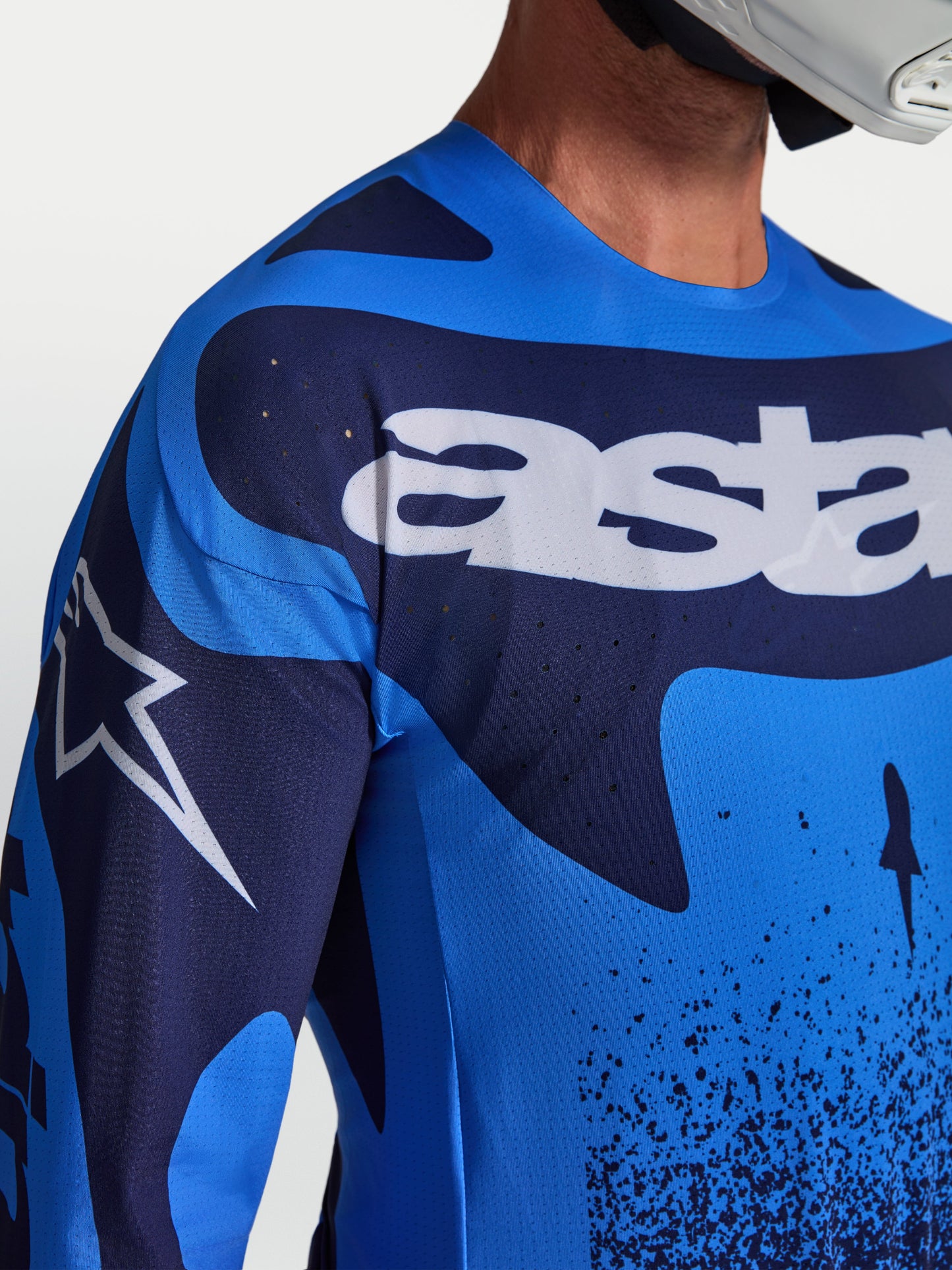 Alpinestars Techstar Swan Jersey 2027 Ucla Blauw Diepblauw