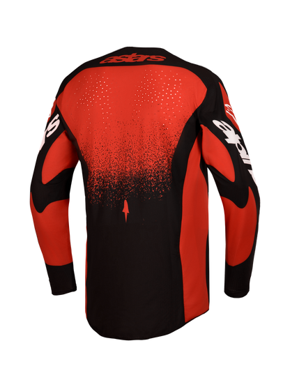 Alpinestars Techstar Swan Jersey 2027 Kardinaalrood Zwart Wit
