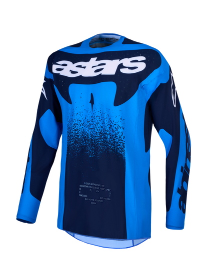 Alpinestars Techstar Swan Jersey 2027 Ucla Blauw Diepblauw