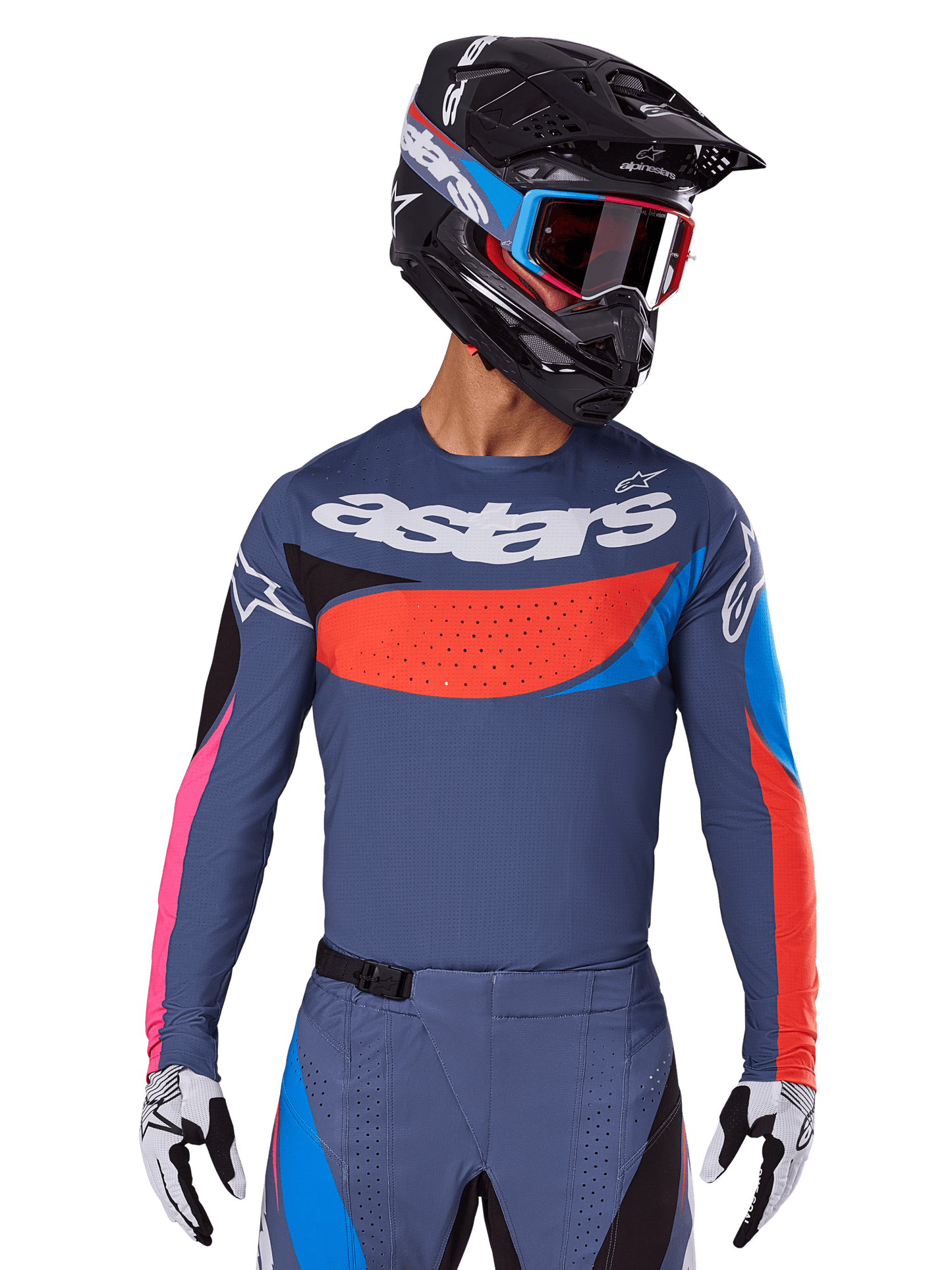 Alpinestars Techstar Dreem Trikot 2025 Grau Vielfarbig - MxProStoreParts