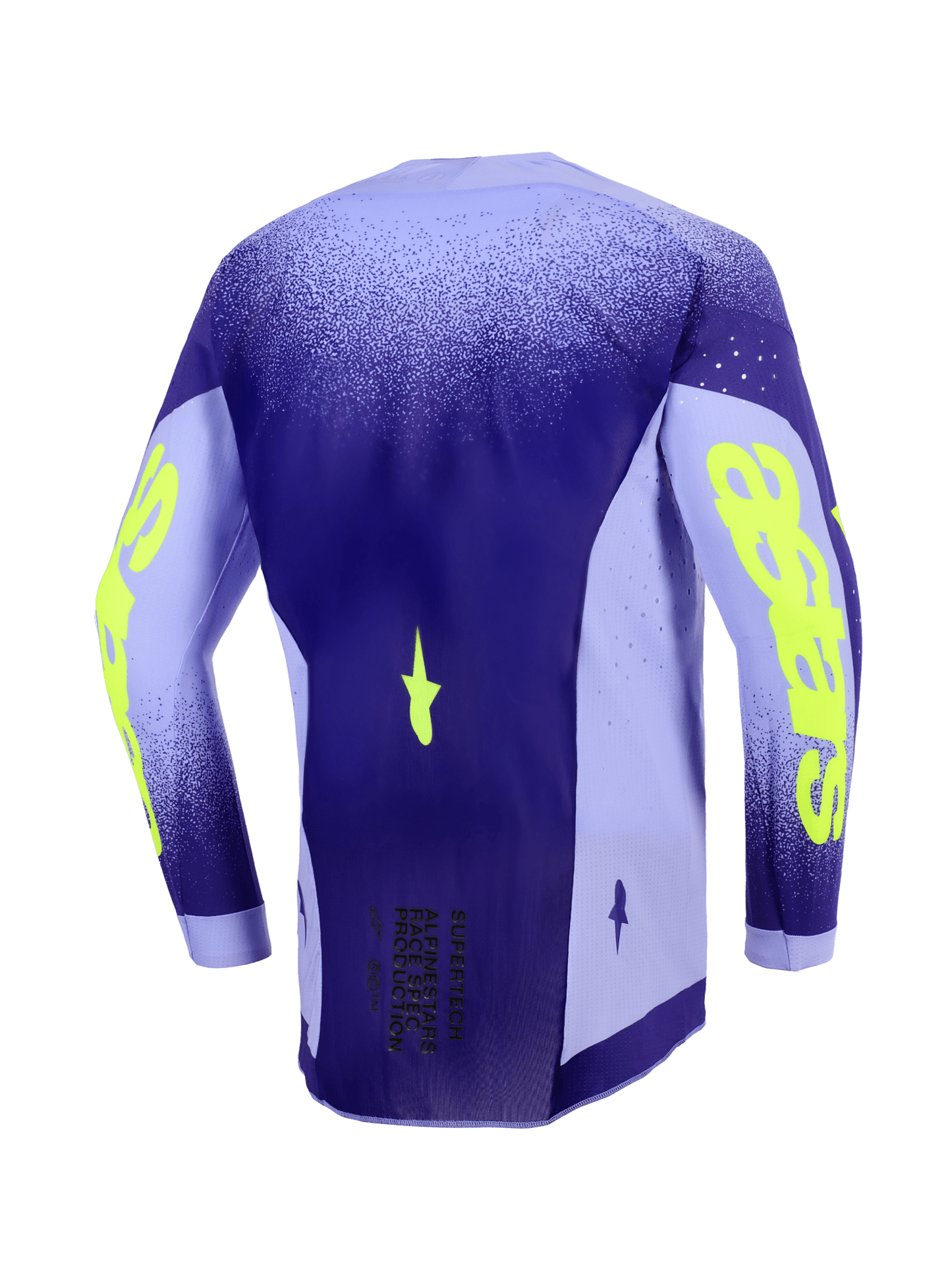 Alpinestars Supertech Scenz Jersey Fluo Lila Gelb S - MxProStoreParts