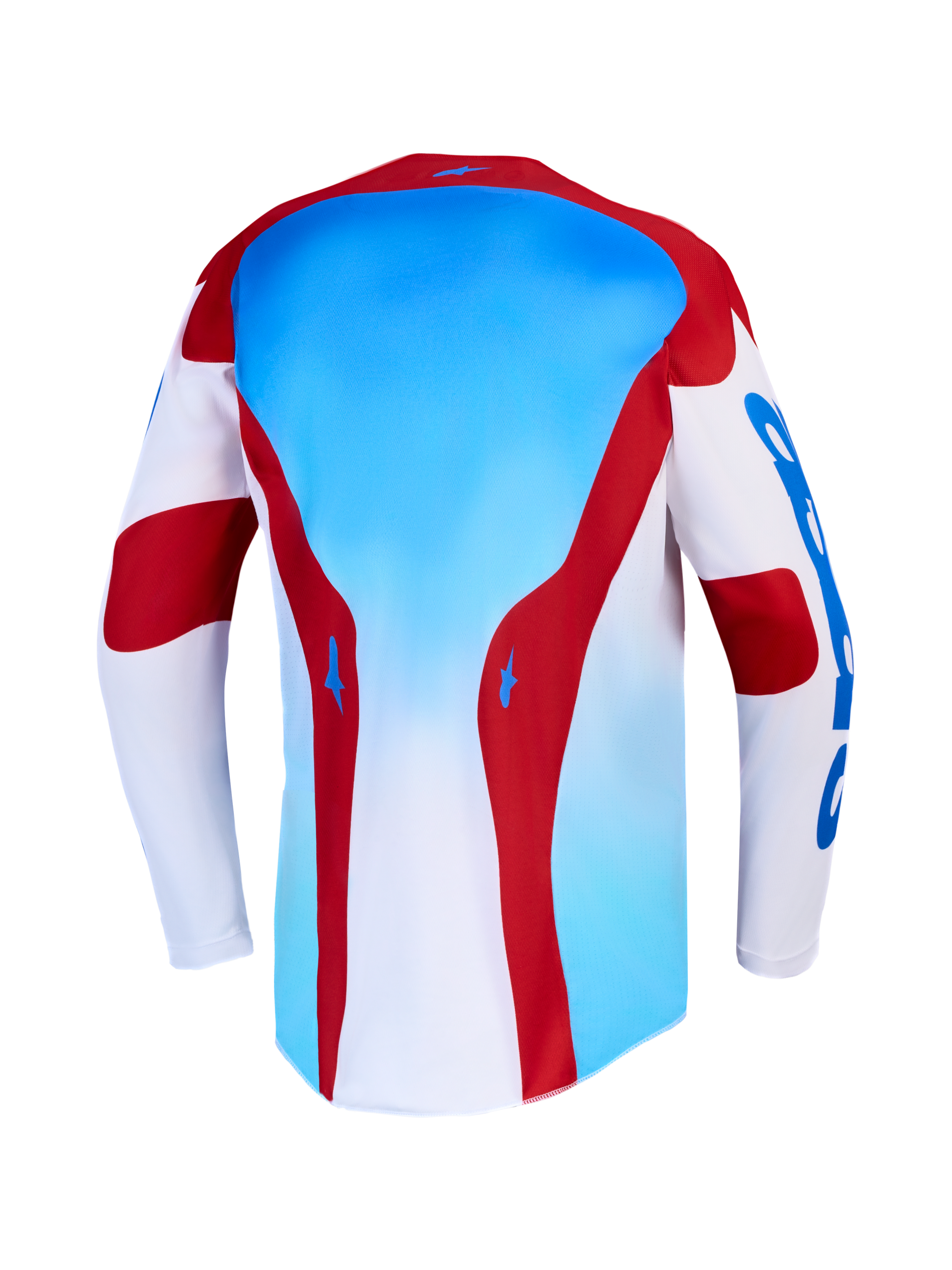 Alpinestars Racer Hunt Jersey 2027 Wit Vuurrood Ucla Blauw