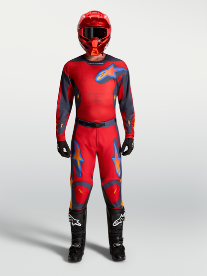 Alpinestars Racer Hunt Broek 2027 Vuurrood Graystone Hot Coral