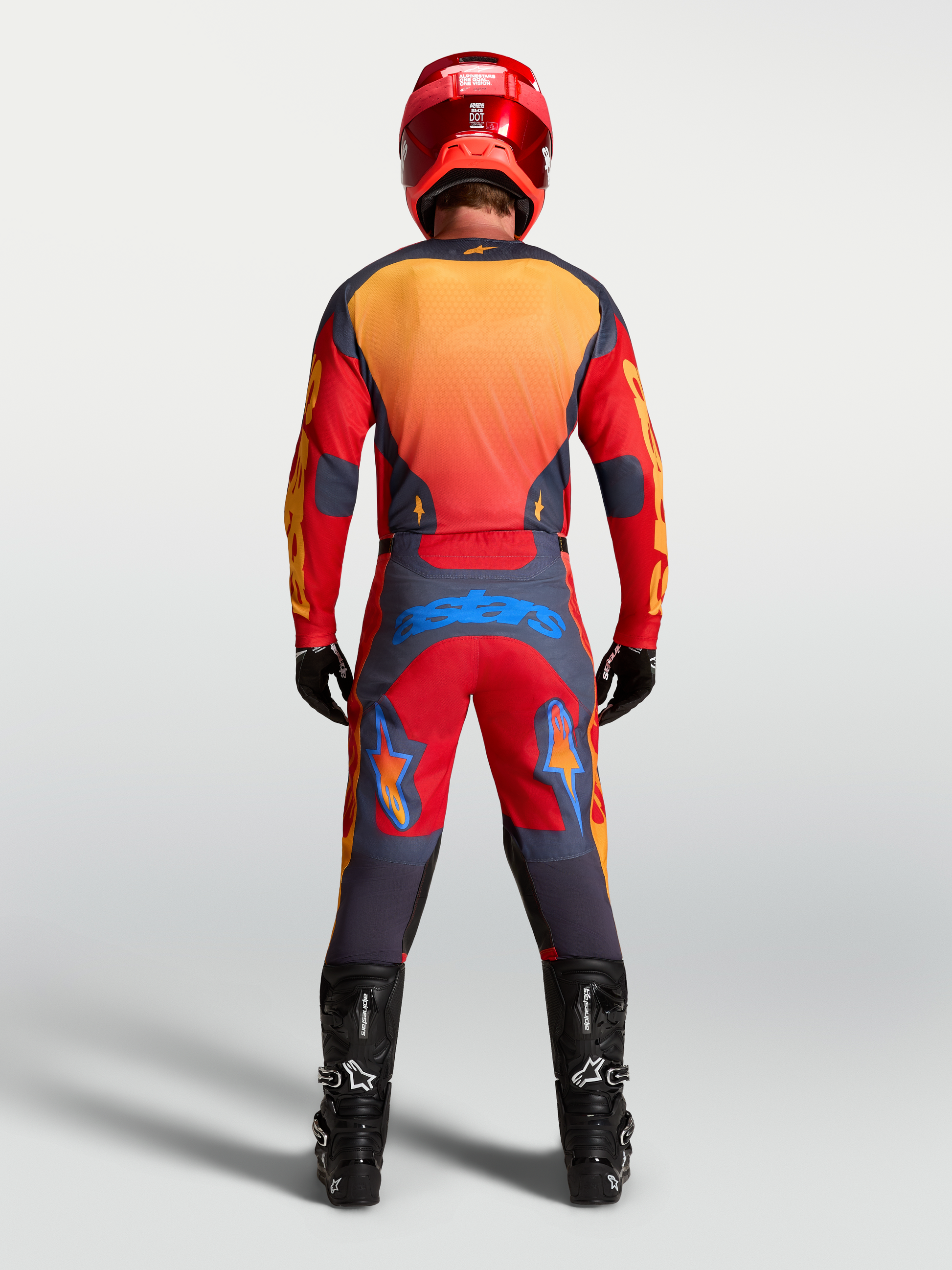 Alpinestars Racer Hunt Jersey 2027 Vuurrood Graystone Hot Coral