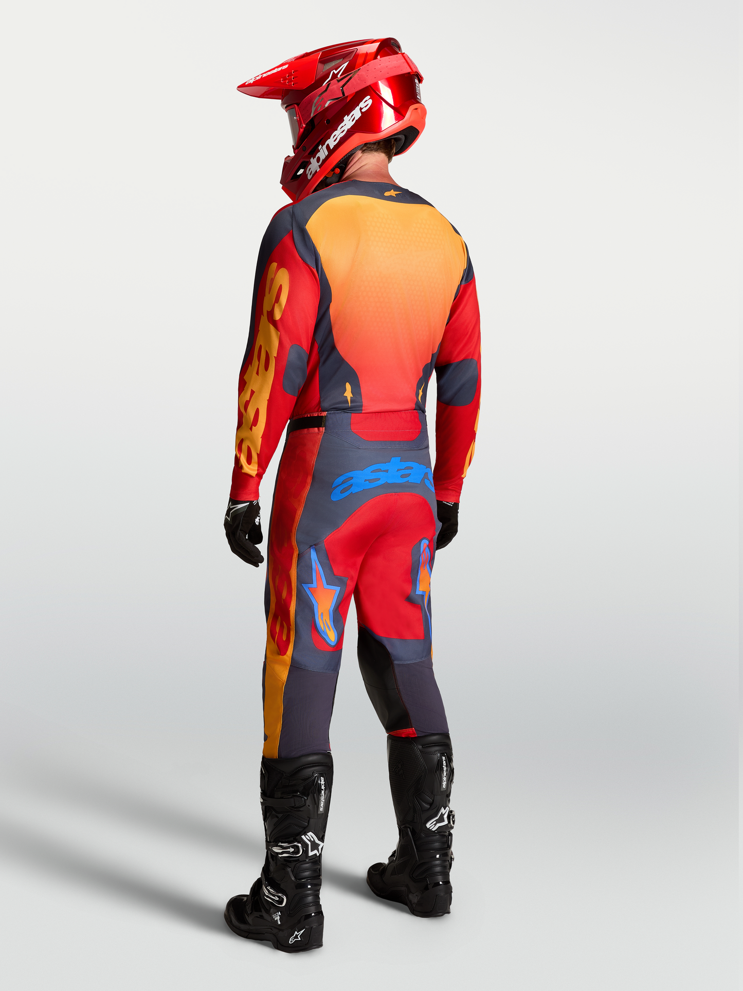 Alpinestars Racer Hunt Broek 2027 Vuurrood Graystone Hot Coral