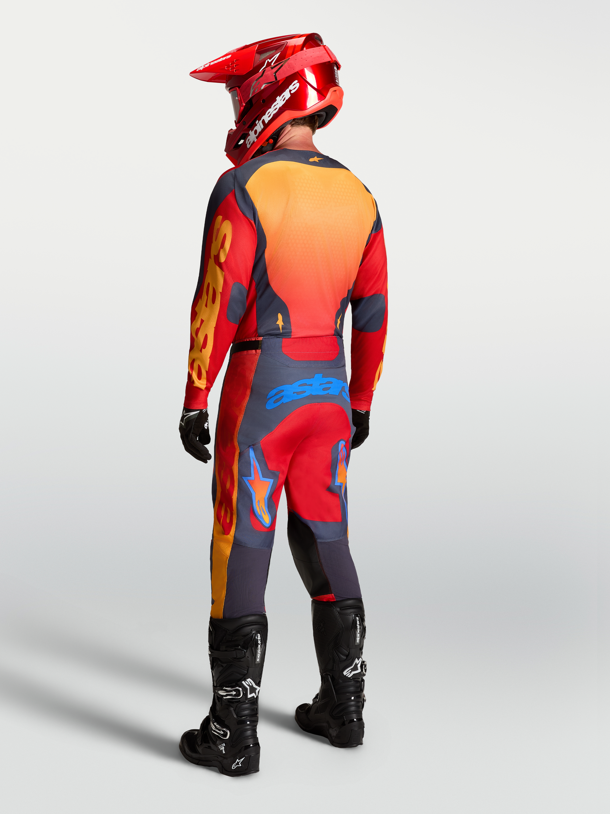 Alpinestars Racer Hunt Jersey 2027 Vuurrood Graystone Hot Coral