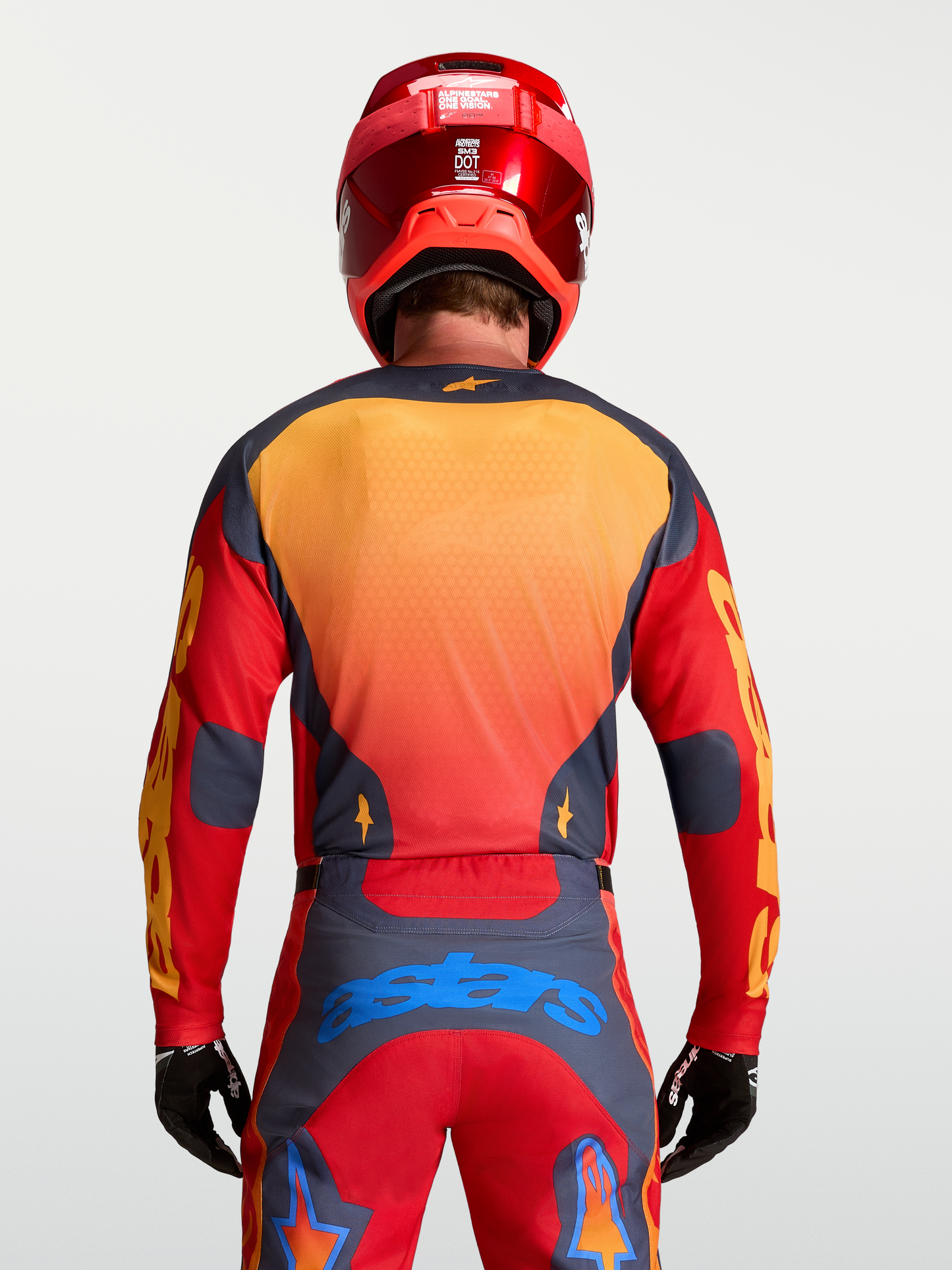 Alpinestars Racer Hunt Jersey 2027 Vuurrood Graystone Hot Coral