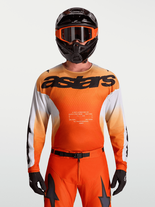 Alpinestars Racer Amber Jersey 2027 Cardinal Red Light Lilac Black - MxProStoreParts