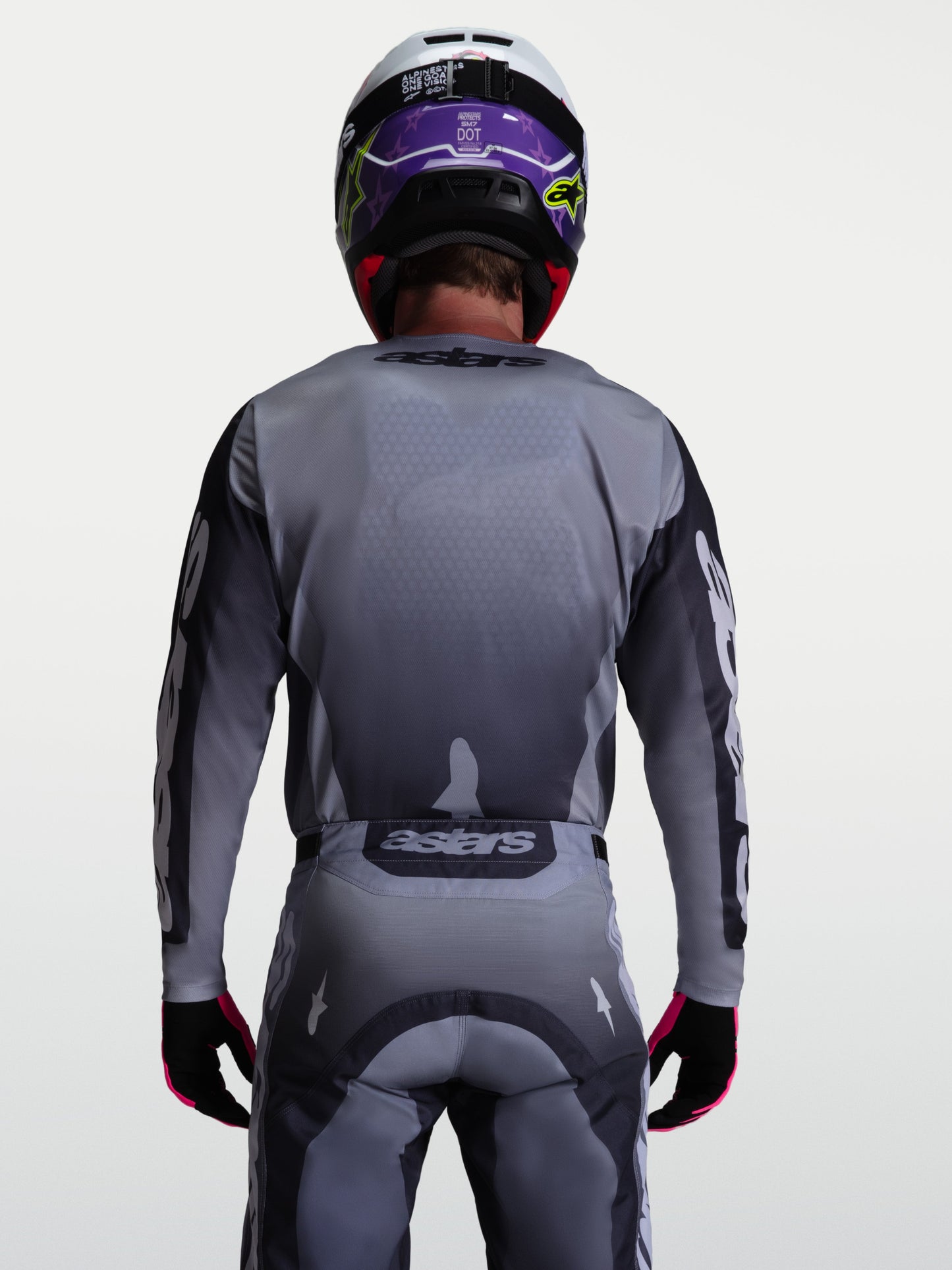 Alpinestars Racer Amber Jersey 2027 Graystone Cold Gr Licht Lila