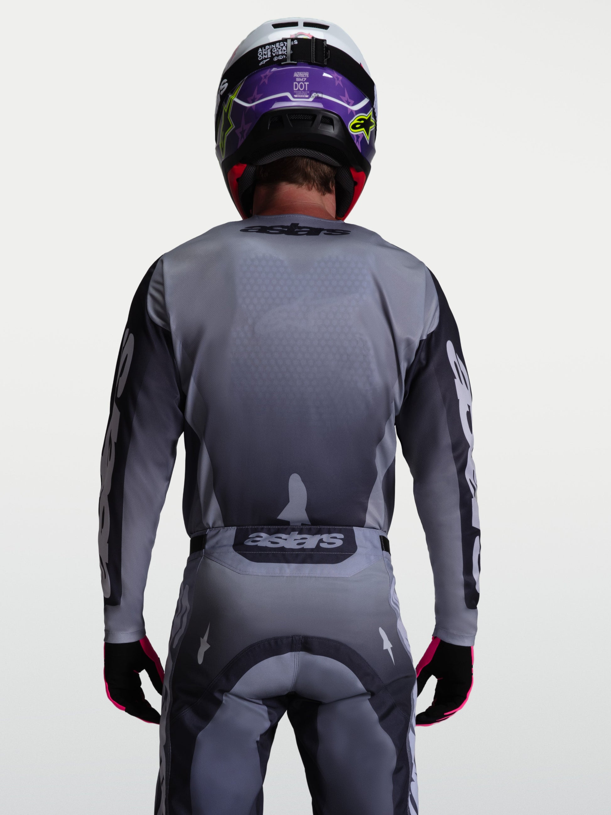Alpinestars Racer Amber Jersey 2027 Graystone Cold Gr Licht Lila