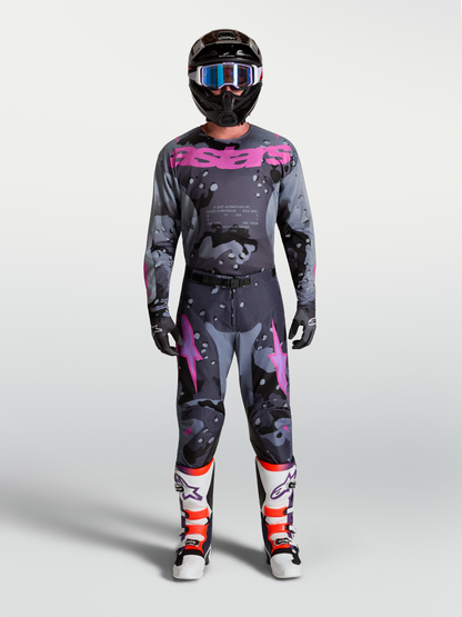 Alpinestars Racer Lone Jersey 2027 Grijs Camo Paars