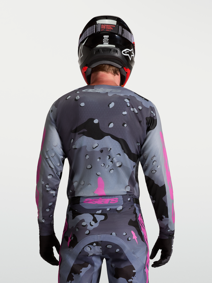 Alpinestars Racer Lone Jersey 2027 Grijs Camo Paars