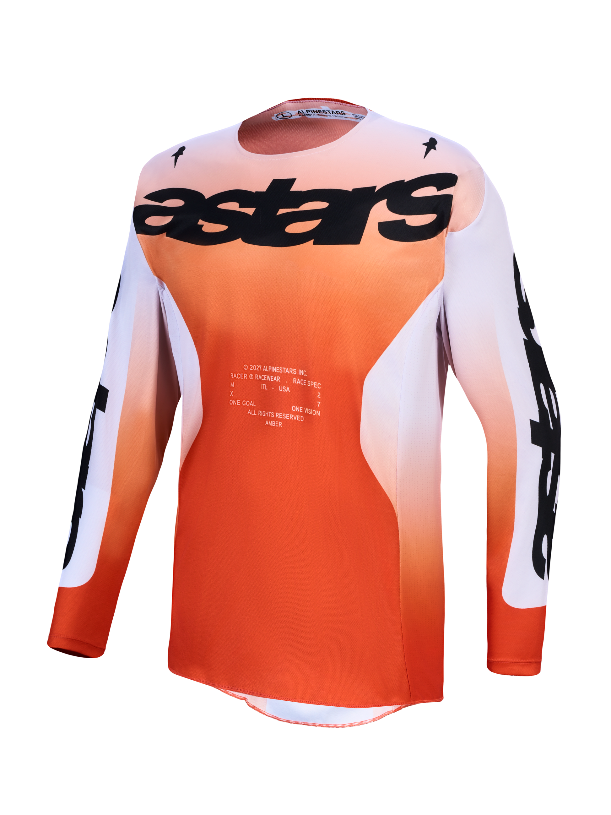 Alpinestars Racer Amber Jersey 2027 Cardinal Red Light Lilac Black