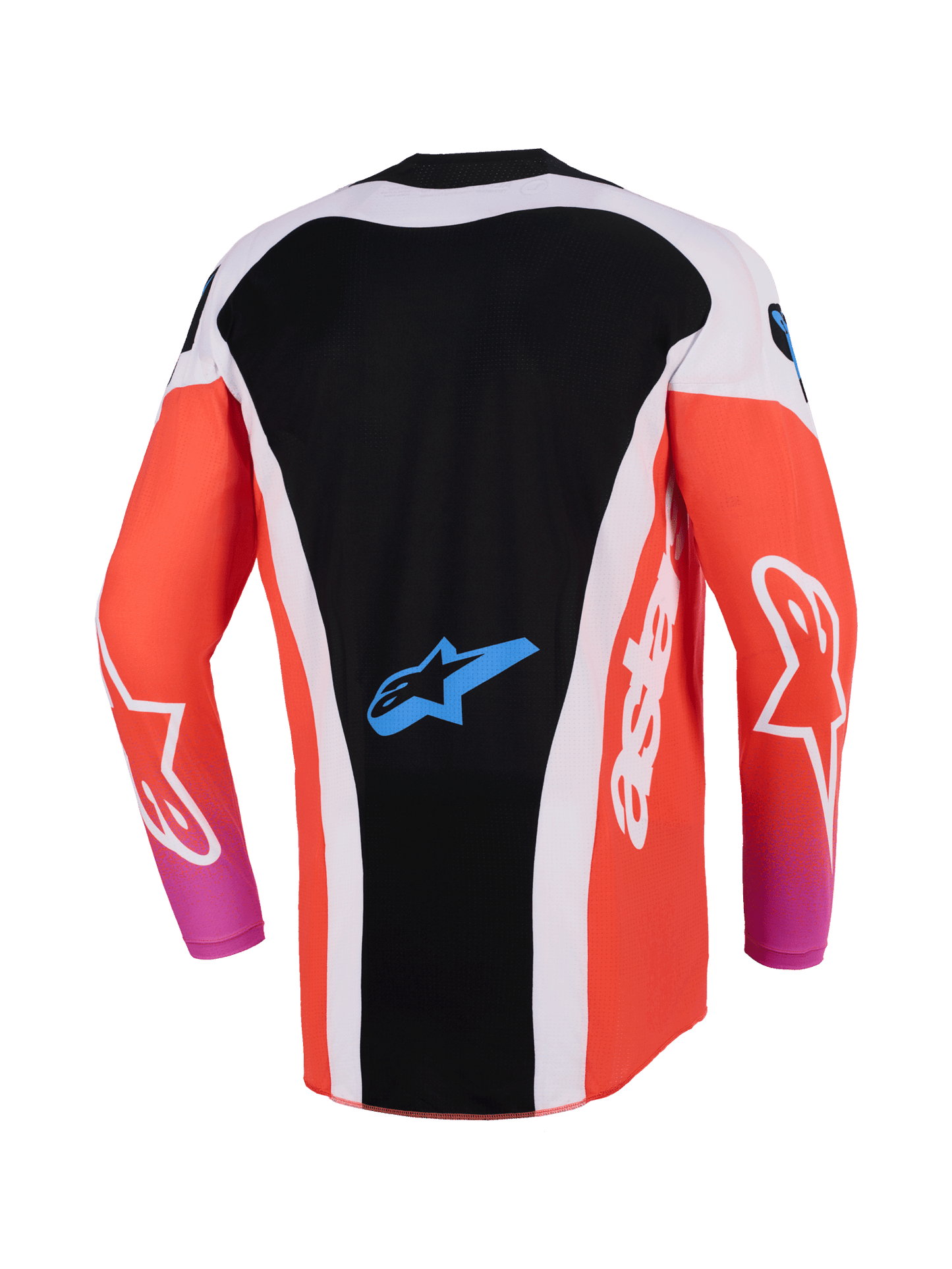 Alpinestars Techstar Jersey 2026 Light Gray Orange Fluo Black - MxProStoreParts