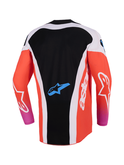 Alpinestars Techstar Jersey 2026 Light Gray Orange Fluo Black - MxProStoreParts