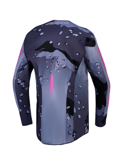 Alpinestars Racer Lone Jersey 2027 Grijs Camo Paars