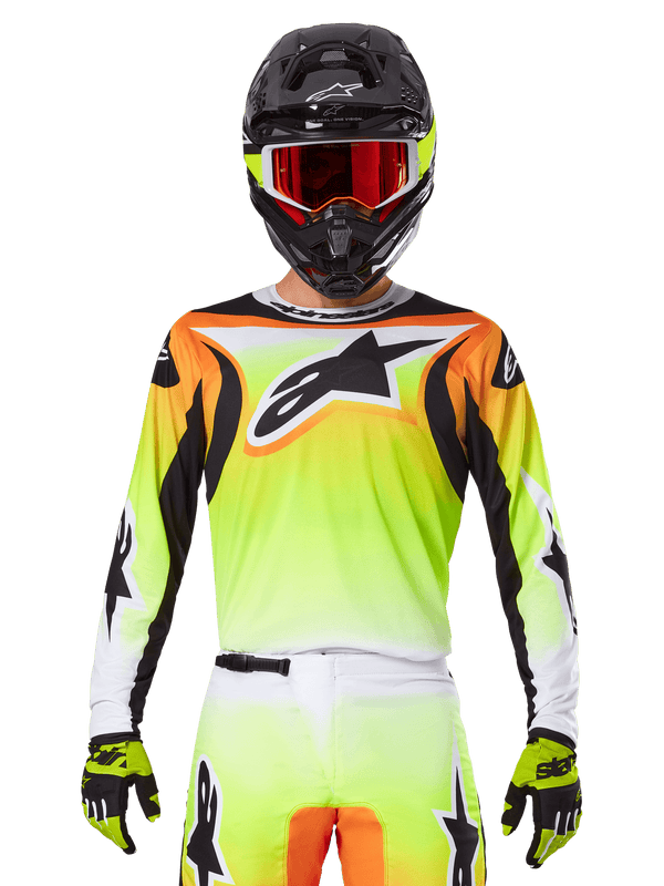 Alpinestars Fluid Wurx Trikot Gelb Schwarz - MxProStoreParts