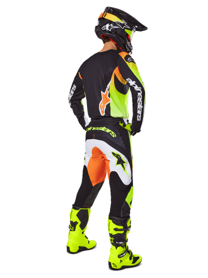 Alpinestars Fluid Wurx Jersey Gelb Schwarz - MxProStoreParts