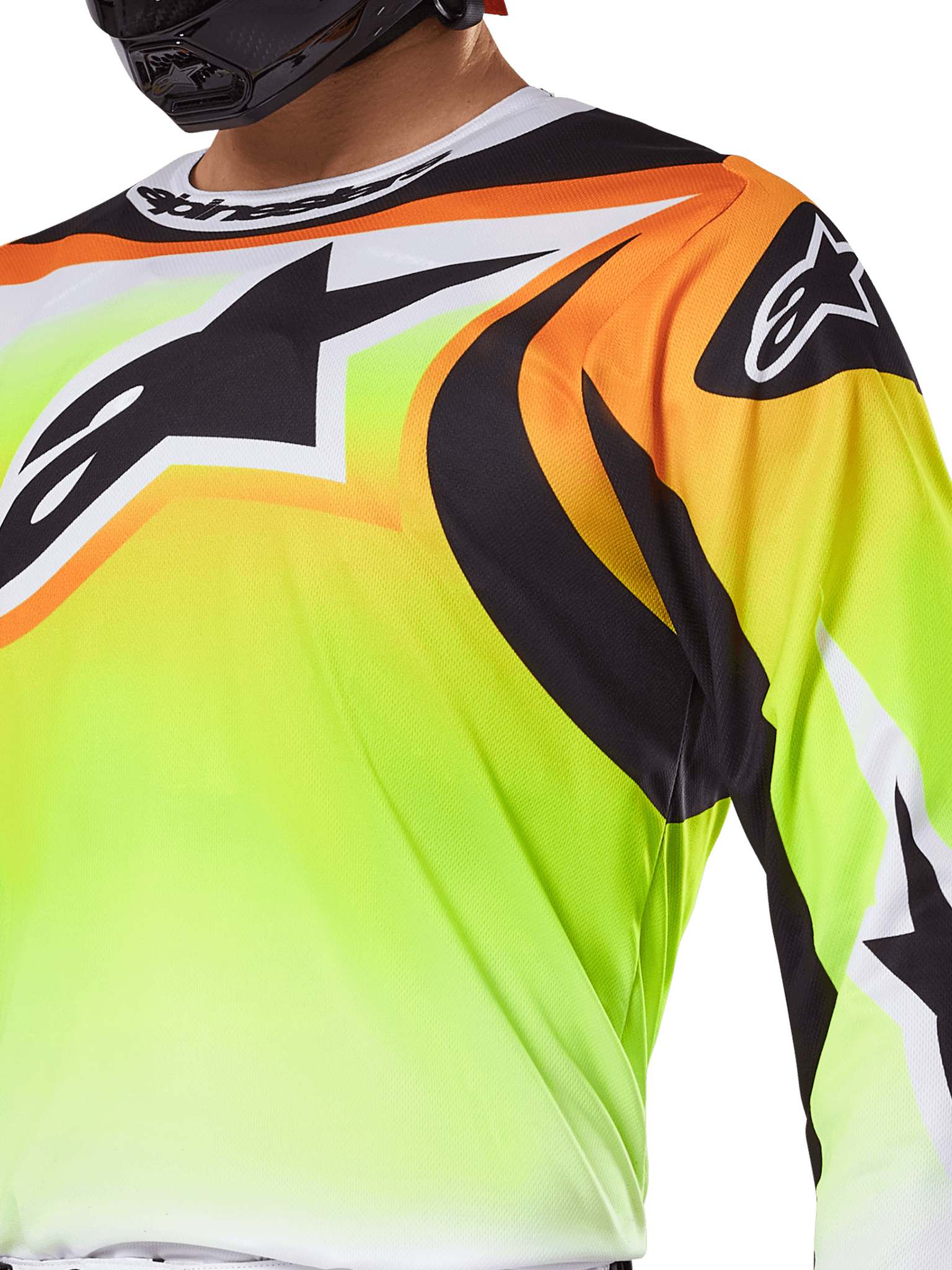 Alpinestars Fluid Wurx Trikot Gelb Schwarz - MxProStoreParts